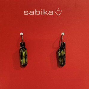 Sabika Roots Elongated Oval Earrings